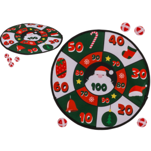 OOTB Filz-Dartscheibe Christmas D.: 35 cm