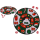 OOTB Filz-Dartscheibe Christmas D.: 35 cm
