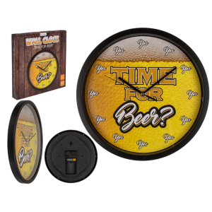 OOTB Wanduhr Time for Beer D: ca. 29 cm