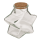 OOTB Glasflasche Stern ca. 11 x 75 x 12 cm