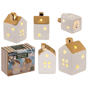 OOTB Dolomite-Weihnachtshaus mit LED