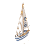 OOTB Holz-Segelschiff mit 7 LED