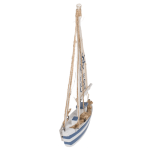OOTB Holz-Segelschiff mit 7 LED