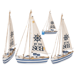 OOTB Holz-Segelschiff mit 11 LED