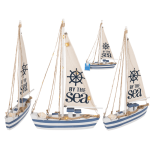 OOTB Holz-Segelschiff mit 11 LED
