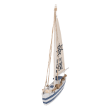 OOTB Holz-Segelschiff mit 11 LED