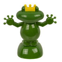 Beweglicher Frosch, mit Solarzelle, ca. 11 cm,
