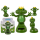 Beweglicher Frosch, mit Solarzelle, ca. 11 cm,