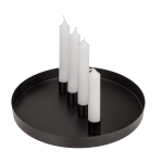 OOTB Rundes Metall-Tablett D:25 cm mit 4 magnetischen