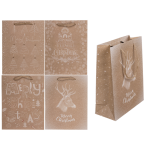 OOTB Kraftpapier-Geschenktüte Nostalgia