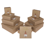 OOTB Geschenkkartonage Funny Lights 2-fach sort.