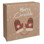 OOTB Geschenkkartonage Christmas Warms 4--fach sort.