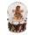 OOTB Schneekugel Lebkuchen-Kinder auf Sockel