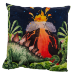 OOTB Deko-Kissen Dinosaurier mit 6 LED und