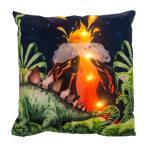 OOTB Deko-Kissen Dinosaurier mit 6 LED und