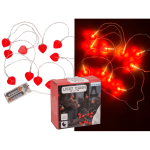OOTB Lichterkette Herz mit 10-LED 6/18 Std Timer