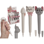 OOTB Squeeze-Kugelschreiber Hund & Katze
