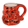 OOTB Dolomite-Becher Glossy Santa 10 x 12cm 380ml