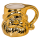 OOTB Dolomite-Becher Glossy Santa 10 x 12cm 380ml