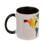 OOTB Becher Colorful World Steingut