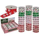 OOTB Schleifenband Weihnachten aus Polyester
