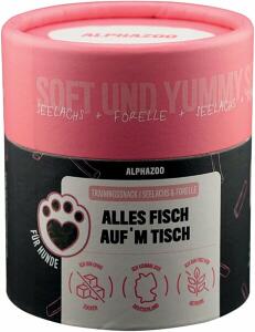 Trainingssnack für Hunde, Alles Fisch Aufm Tisch