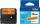 Schriftband Btag, 12 mm breit x 4 m lang, schwarz auf orange