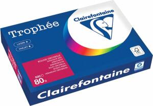 Kopierpapier Trophee, DIN A3, 80g/qm, 500 Blatt, kirschrot