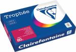 Kopierpapier Trophee, DIN A3, 80g/qm, 500 Blatt, kirschrot