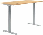 Schreibtisch FLEX MODUL, T-Fuß-Gestell in...