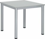 Besprechungstisch BASE-MODUL Q, Gestell Alusilber,...