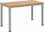 Besprechungstisch BASE-MODUL Q, Gestell Alusilber,...