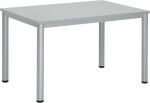 Besprechungstisch BASE-MODUL Q, Gestell Alusilber,...