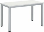 Besprechungstisch BASE-MODUL Q, Gestell Alusilber,...