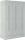 Garderobenspind, Sockel, Zylinderschloss, (H x B x T) 1800 x 1185 x 500 mm, grau/grau