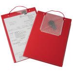 Auftragstasche DIN A4 EDGE (Umbug), rot