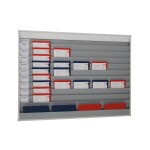 Planungstafel A4, Werkstatt 10 Schienen, (HxBxT) 1580 x...