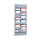 Planungstafel A4, 10 Schienen, zweireihig, (HxBxT) 1282 x 554 x 76 mm
