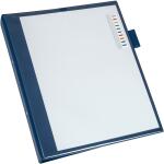 PVC-Pflegedokumappe A4 click plus, ambulant, blau