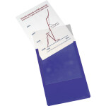 Magnet-Sichttasche DIN A4 hoch, blau