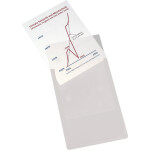 Magnet-Sichttasche DIN A4 hoch, grau