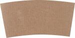 Bechermanschetten, Pappe, 300 / 400 ml, naturfarben, 25...