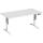 Elektro-Hubtisch Elevate Basic, höhenverstellbar, (H x B x T) 730-1230 x 800 x 1600 mm, lichtgrau/weiß