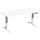 Elektro-Hubtisch Elevate Basic, höhenverstellbar, (H x B x T) 730-1230 x 800 x 1600 mm, weiß/weiß