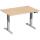 Elektro-Hubtisch Elevate Plus, höhenverstellbar, (H x B x T) 630-1280 x 800 x 1200 mm, buche/silber