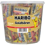 Haribo Goldbären Mini, 100 Beutel x 9,8g, Minibeutel...