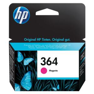 Tintenpatrone 364, für HP Drucker, ca. 300 Seiten, magenta