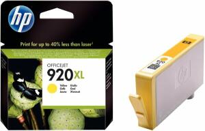 Tintenpatrone 920XL, für HP Drucker, ca. 700 Seiten, gelb