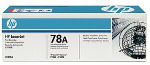 Toner Cartridge 78A, für HP Drucker, ca. 2.100 Seiten, schwarz