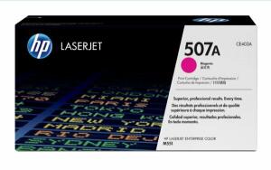 Toner Cartridge 507A, für HP Drucker, ca. 6.000 Seiten, magenta